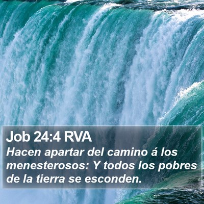 Job 24:4 RVA Bible Verse Image