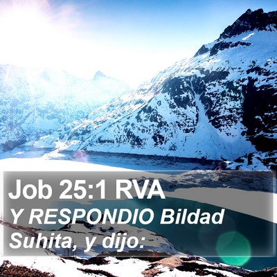 Job 25:1 RVA Bible Verse Image