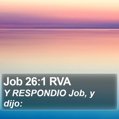 Job 26:1 RVA Bible Verse Image