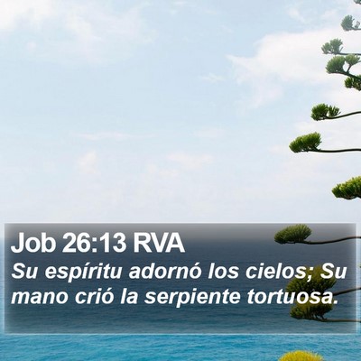 Job 26:13 RVA Bible Verse Image