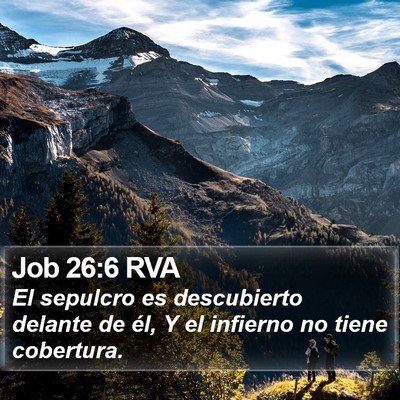 Job 26:6 RVA Bible Verse Image