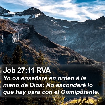 Job 27:11 RVA Bible Verse Image