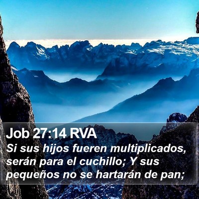 Job 27:14 RVA Bible Verse Image