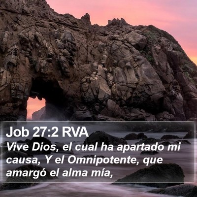 Job 27:2 RVA Bible Verse Image