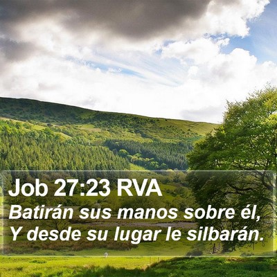 Job 27:23 RVA Bible Verse Image