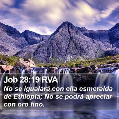 Job 28:19 RVA Bible Verse Image