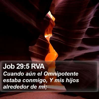 Job 29:5 RVA Bible Verse Image