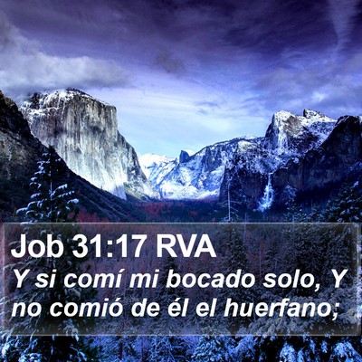 Job 31:17 RVA Bible Verse Image