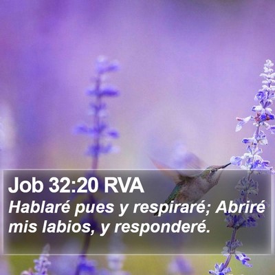 Job 32:20 RVA Bible Verse Image