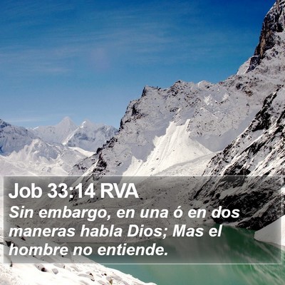 Job 33:14 RVA Bible Verse Image
