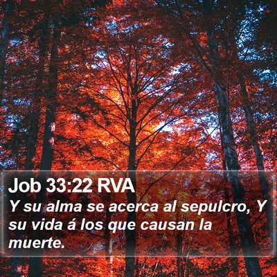 Job 33:22 RVA Bible Verse Image