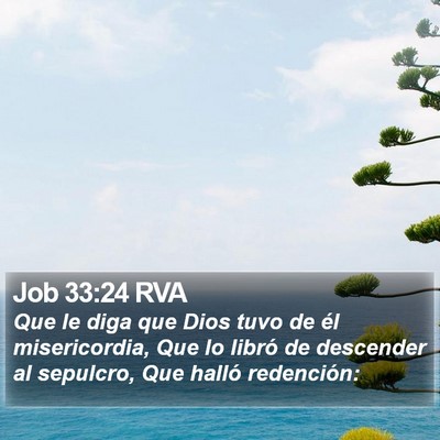 Job 33:24 RVA Bible Verse Image