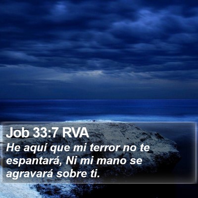 Job 33:7 RVA Bible Verse Image