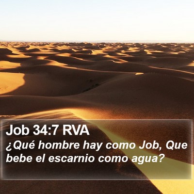 Job 34:7 RVA Bible Verse Image
