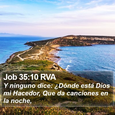 Job 35:10 RVA Bible Verse Image