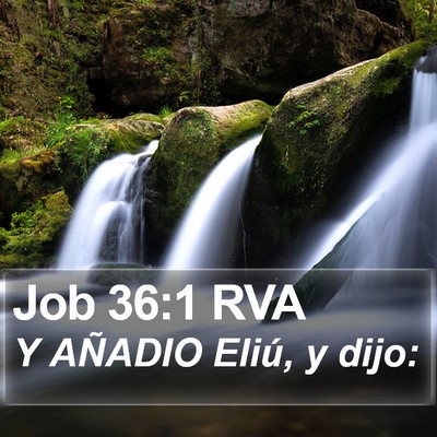 Job 36:1 RVA Bible Verse Image