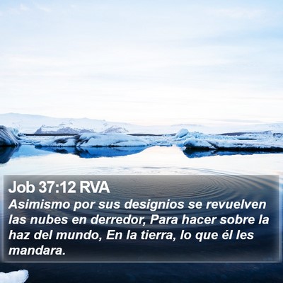 Job 37:12 RVA Bible Verse Image