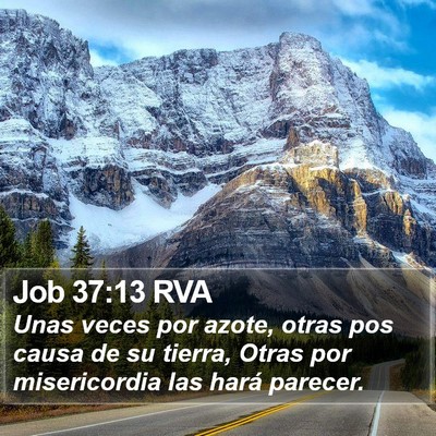 Job 37:13 RVA Bible Verse Image