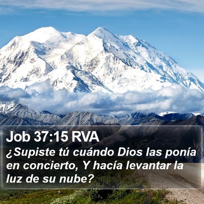 Job 37:15 RVA Bible Verse Image