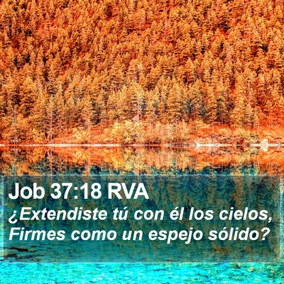 Job 37:18 RVA Bible Verse Image