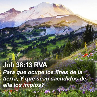 Job 38:13 RVA Bible Verse Image