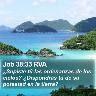 Job 38:33 RVA Bible Verse Image