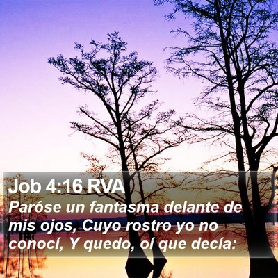 Job 4:16 RVA Bible Verse Image