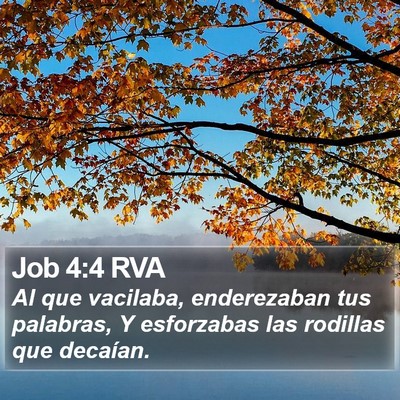 Job 4:4 RVA Bible Verse Image