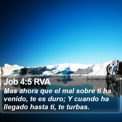Job 4:5 RVA Bible Verse Image