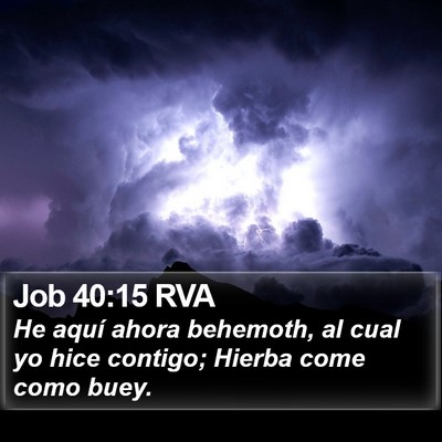 Job 40:15 RVA Bible Verse Image