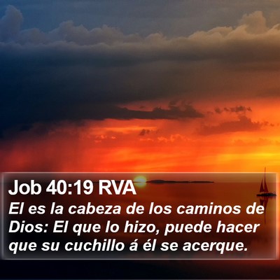 Job 40:19 RVA Bible Verse Image