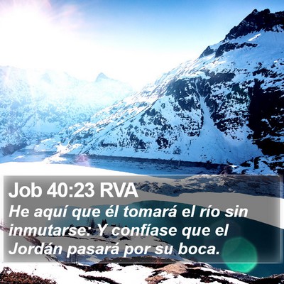 Job 40:23 RVA Bible Verse Image