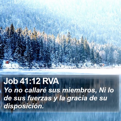 Job 41:12 RVA Bible Verse Image