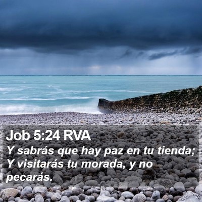 Job 5:24 RVA Bible Verse Image