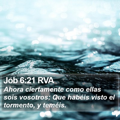 Job 6:21 RVA Bible Verse Image
