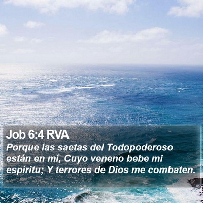 Job 6:4 RVA Bible Verse Image
