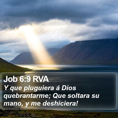 Job 6:9 RVA Bible Verse Image