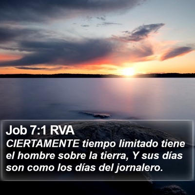 Job 7:1 RVA Bible Verse Image