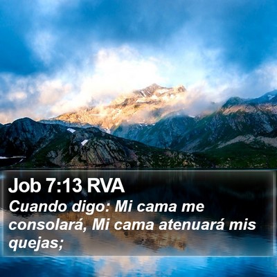 Job 7:13 RVA Bible Verse Image