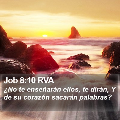Job 8:10 RVA Bible Verse Image