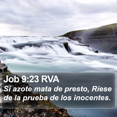 Job 9:23 RVA Bible Verse Image