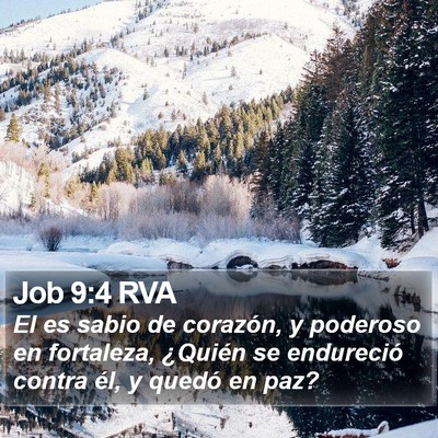 Job 9:4 RVA Bible Verse Image