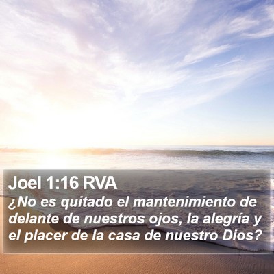 Joel 1:16 RVA Bible Verse Image