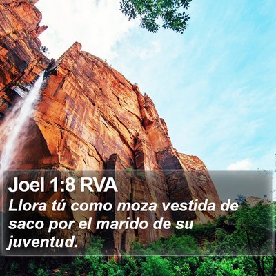 Joel 1:8 RVA Bible Verse Image