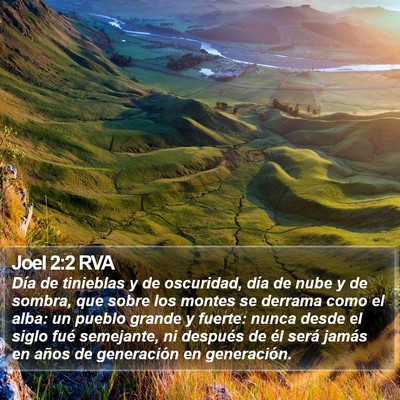 Joel 2:2 RVA Bible Verse Image