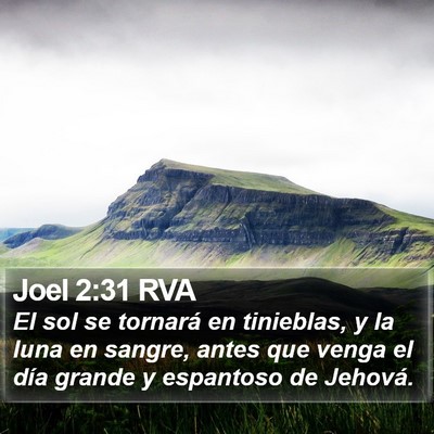 Joel 2:31 RVA Bible Verse Image