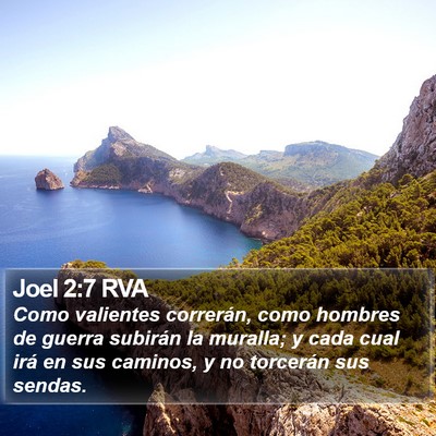 Joel 2:7 RVA Bible Verse Image