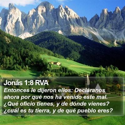 Jonás 1:8 RVA Bible Verse Image