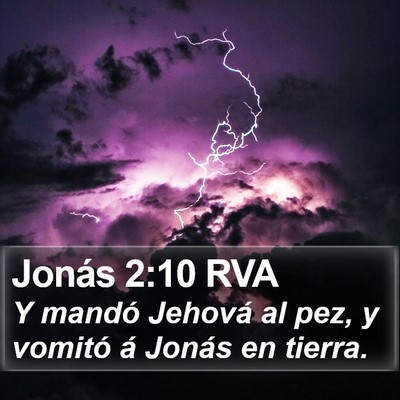 Jonás 2:10 RVA Bible Verse Image
