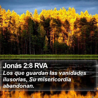 Jonás 2:8 RVA Bible Verse Image